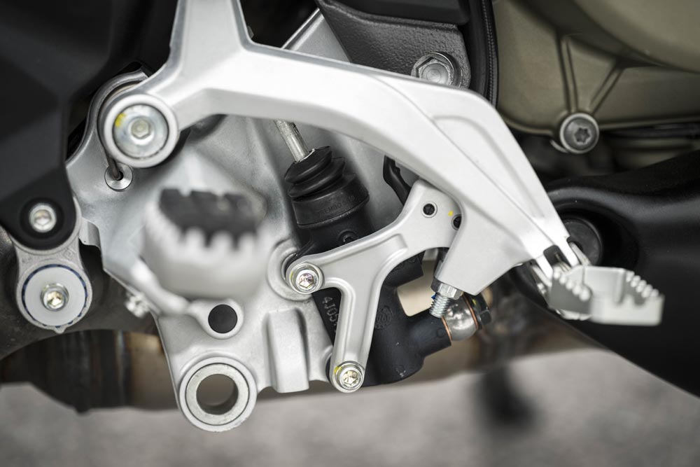 2025 Ducati Multistrada V4 S rear brake pedal 2025 Ducati Multistrada V4 S rear brake pedal