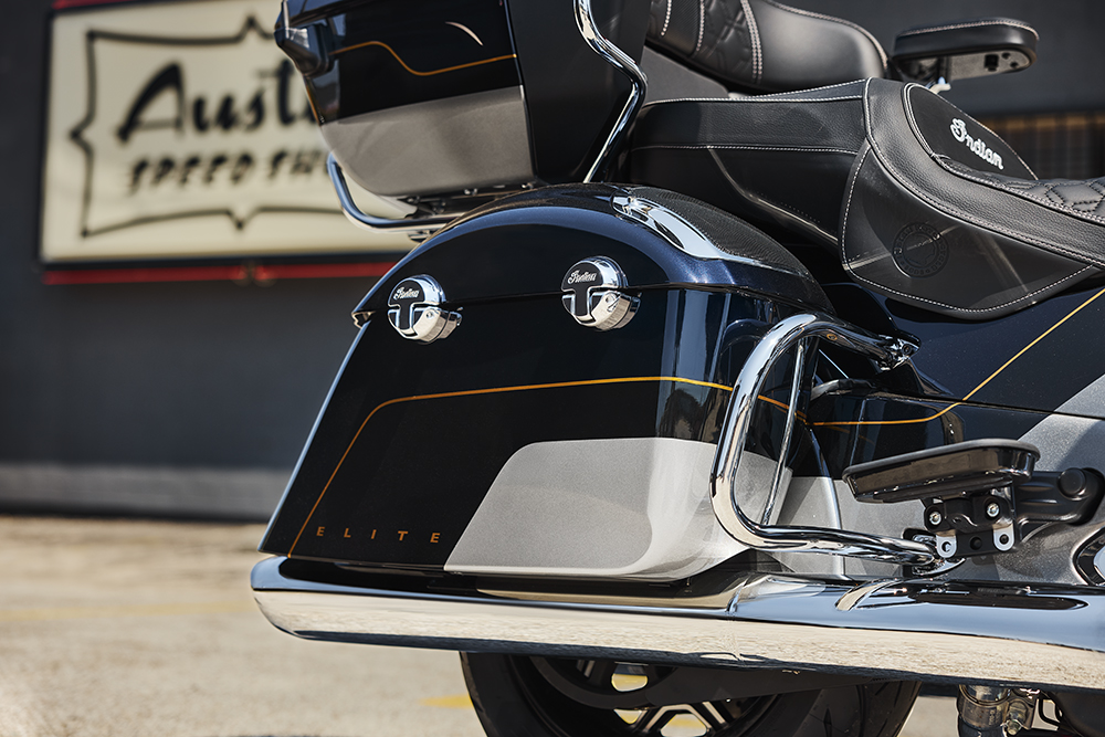 2025 Indian Motorcycle Roadmaster Elite saddlebag