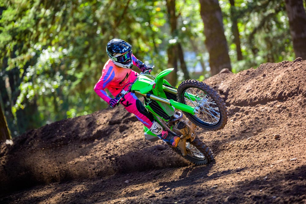 2025 Kawasaki KX250 at Washougal MX track 2025 Kawasaki KX250 at Washougal MX track