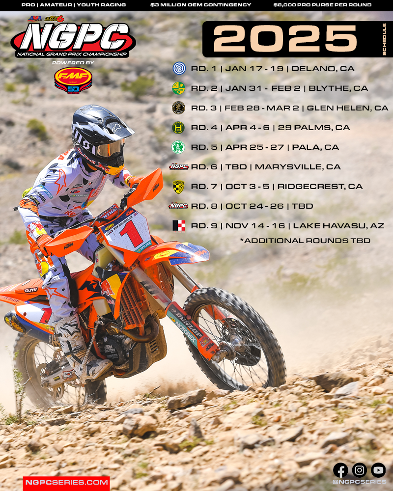 2025 NGPC Calendar Cycle News