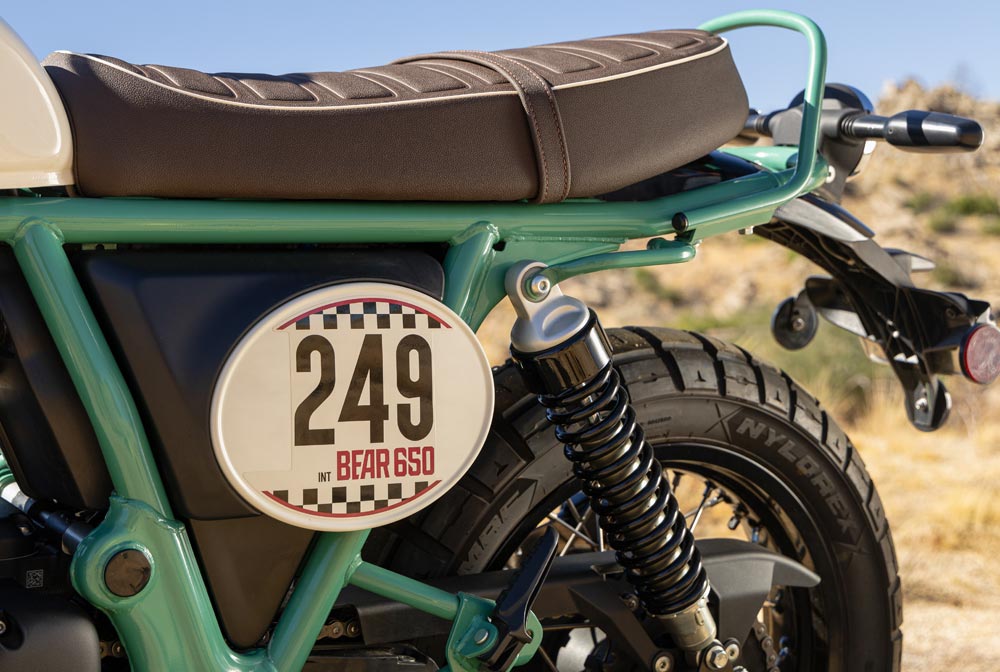2025 Royal Enfield Bear 650 shock 2025 Royal Enfield Bear 650 shock