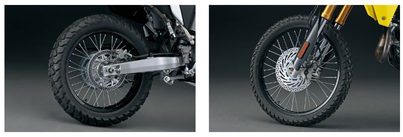 2025 Suzuki DR-Z4S wheels and tires