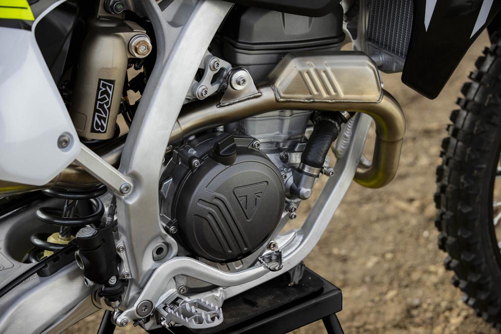 2025 Triumph TF 250-X engine