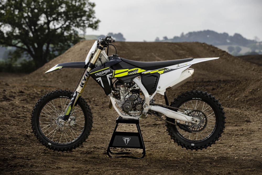 2025 Triumph TF 250-X left side