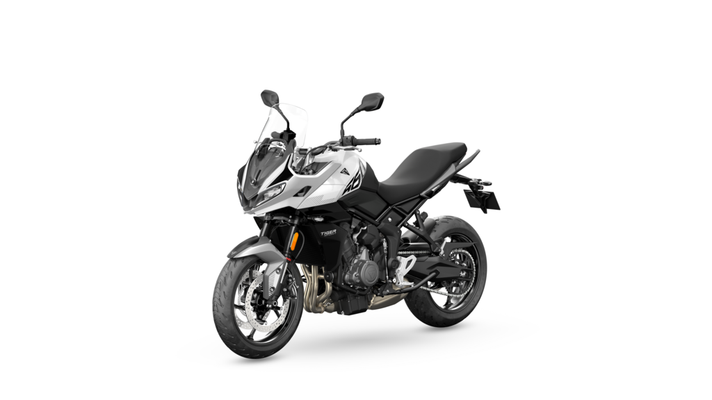 2025 Triumph Tiger Sport 660 Crystal White