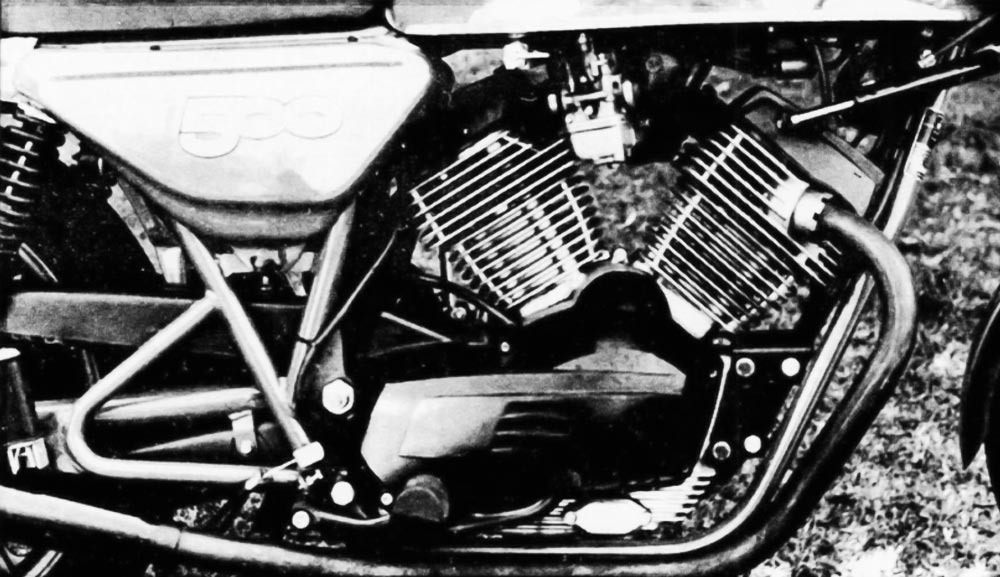 Circa-1980s Moto Morini engine