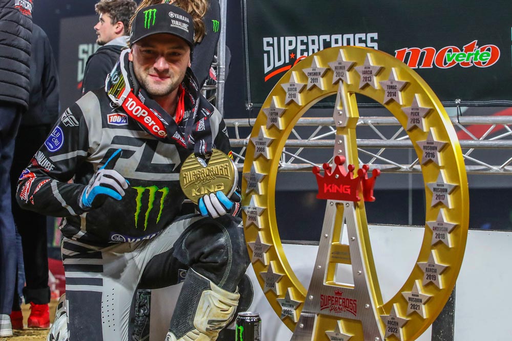 Cooper Webb at 2024 Paris Supercross