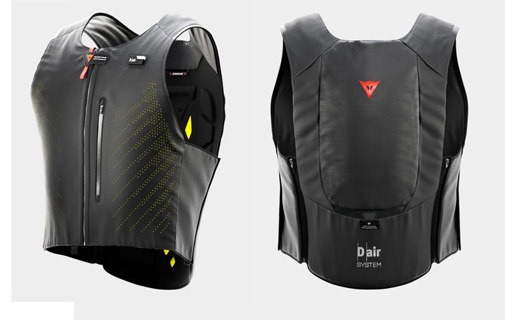 Dainese Motorradfahrer Airbag Motorradjacke Test Dainese Smart