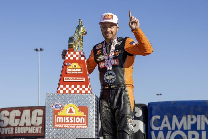 Gaige Herrera at 2024 NHRA Pomona. Photo: Matt Polito