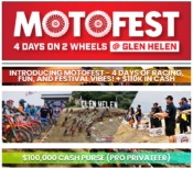 Glen Helen Announces MotoFest