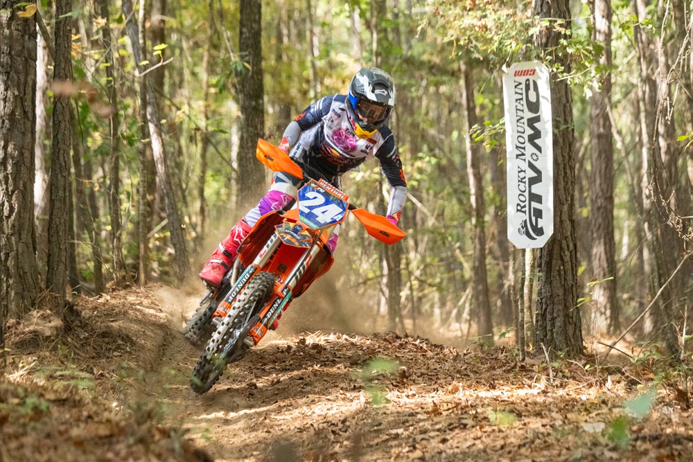 Grant Davis at 2024 Gobbler Getter Enduro