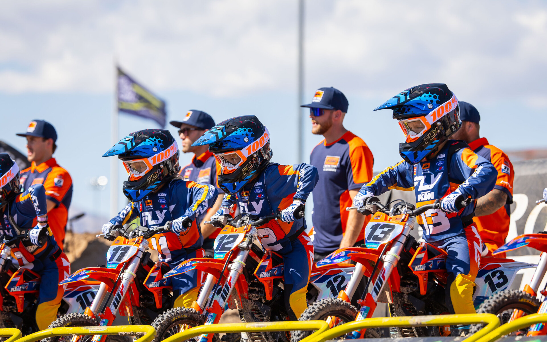 KTM Jr. Supercross Ready to Race into 2025 AMA Supercross Season