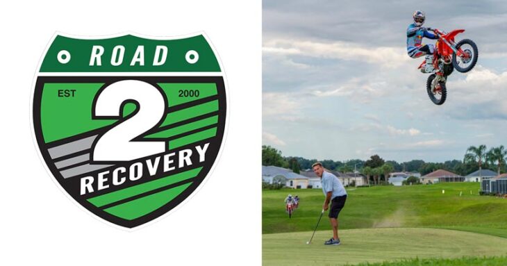 Road 2 Recovery Broad Stripes Moto X Classic Golf Tournament