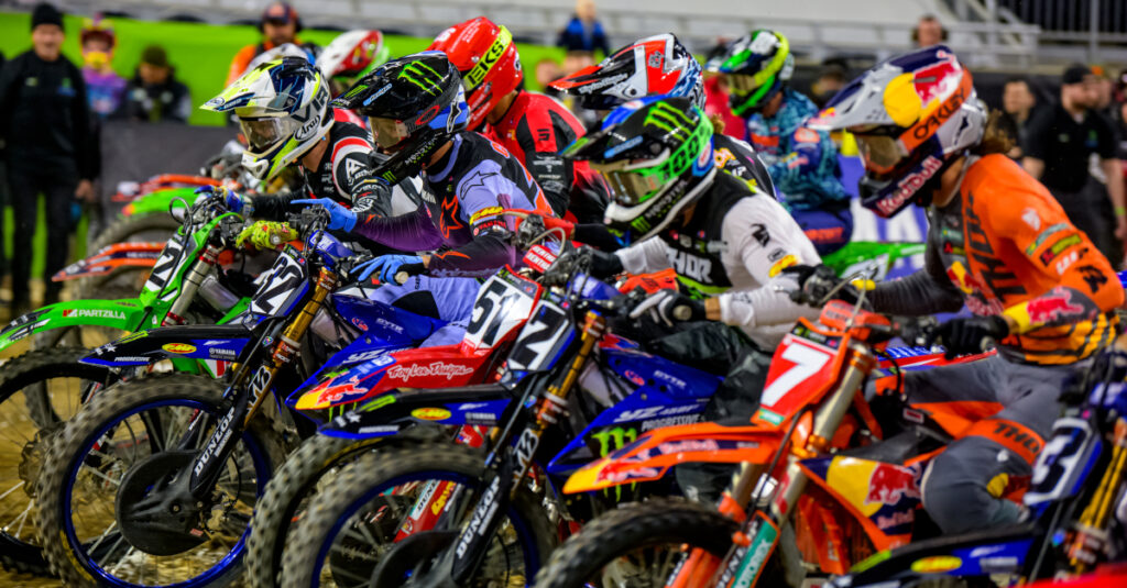 SMX World Championship race start