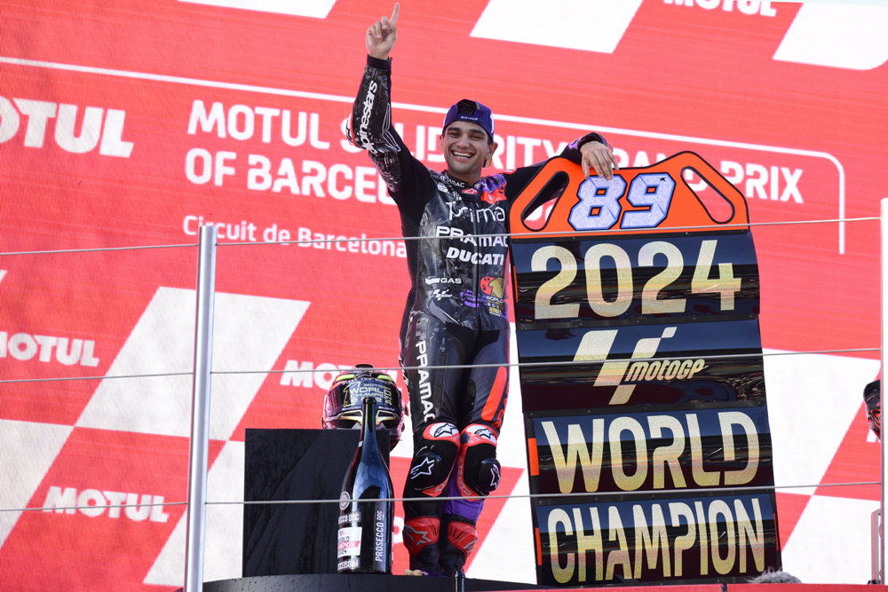 2024 Cycle News Rider of The Year Jorge Martin 2024 Cycle News Rider of The Year Jorge Martin