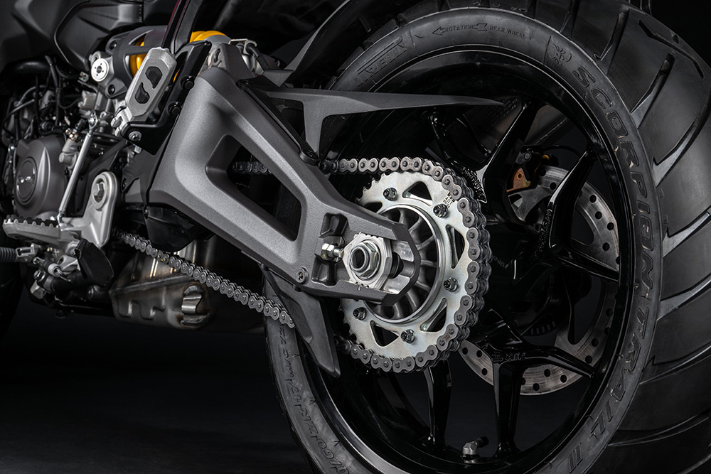 2025 Ducati Multistrada V2 S rear wheel