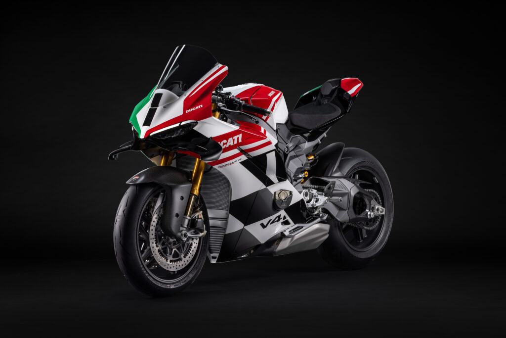 2025 Ducati Panigale V4 Tricolore front view