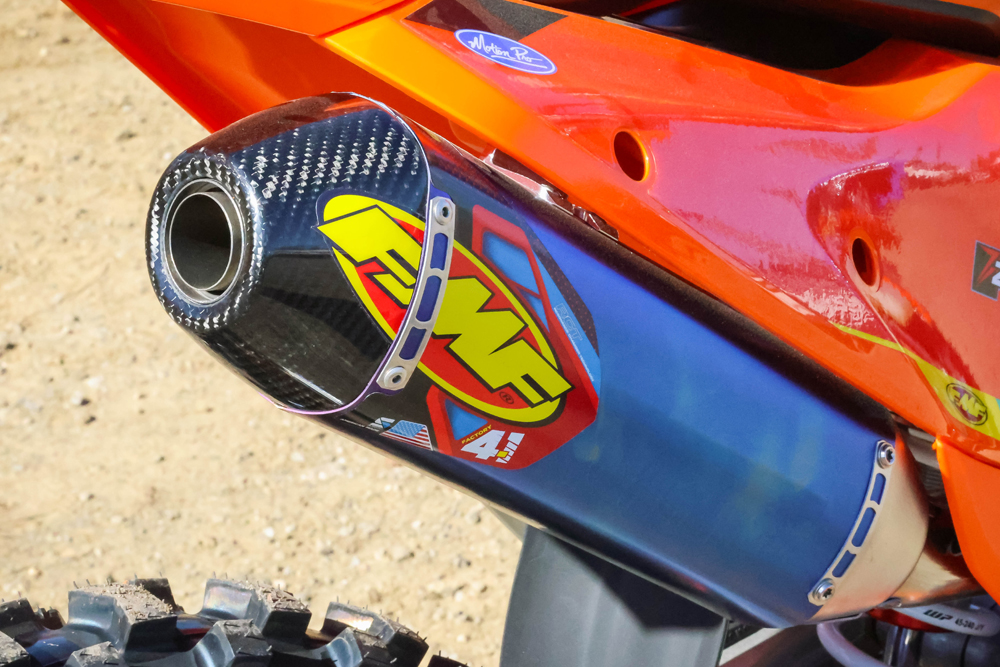 2025 KTM 350 XC-F Factory Edition FMF exhaust 2025 KTM 350 XC-F Factory Edition FMF exhaust