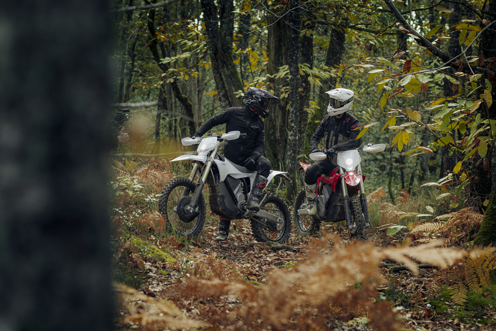 2025 Stark Varg EX woods riding