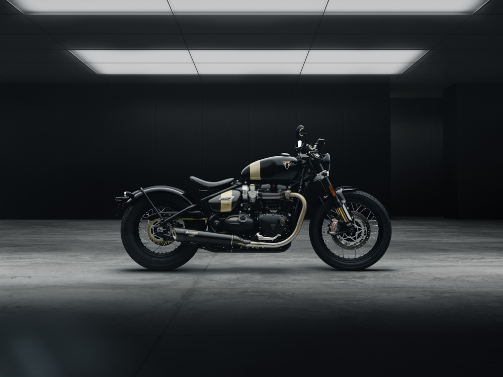 2025 Triumph Bonneville Bobber TFC right side