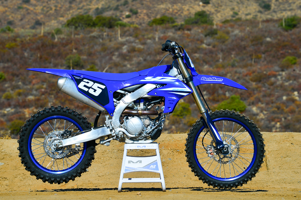2025 Yamaha YZ250F right side 2025 Yamaha YZ250F right side