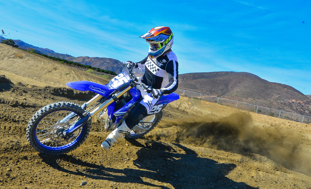2025 Yamaha YZ250F action 2025 Yamaha YZ250F action