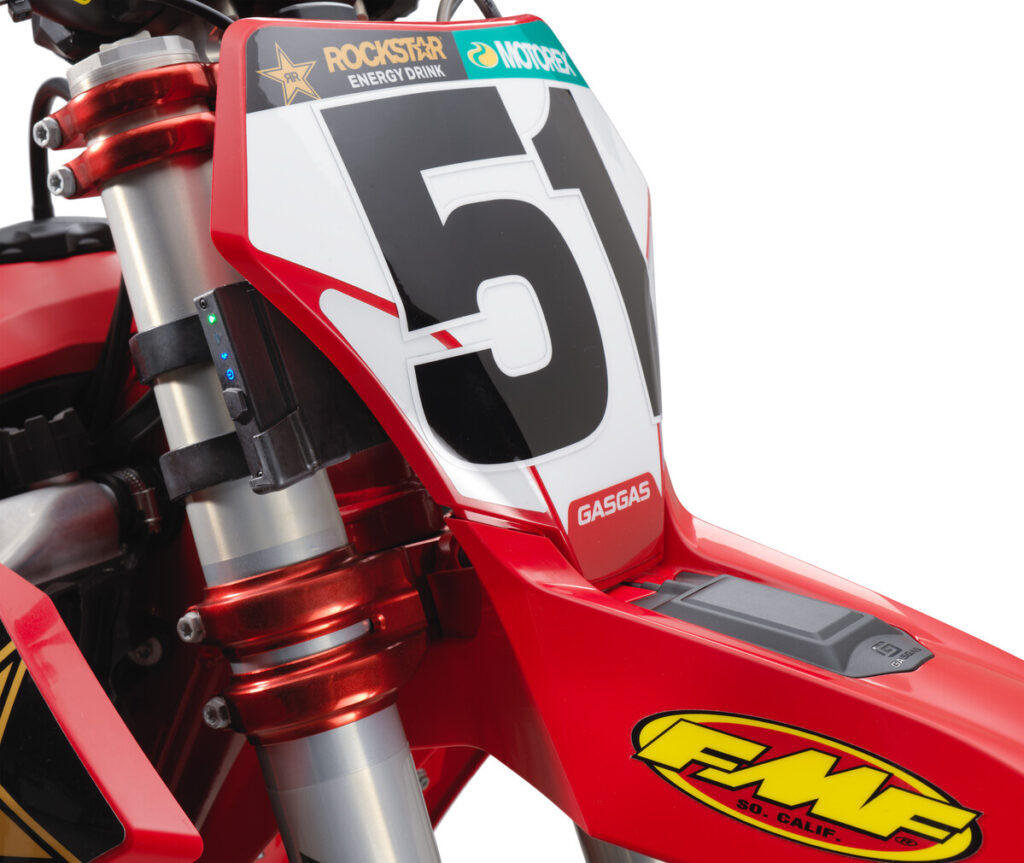 2025 GasGas MC 450F Factory Edition number plate