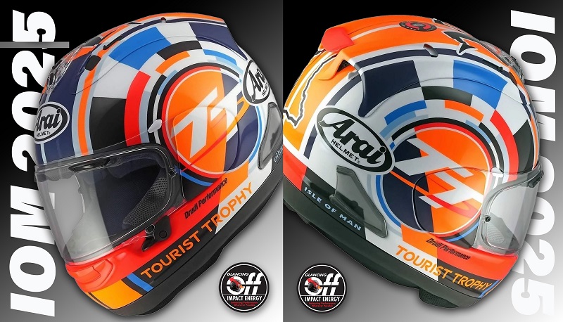 Arai Isle of Man TT 2025 Corsair-X Helmet - Cycle News