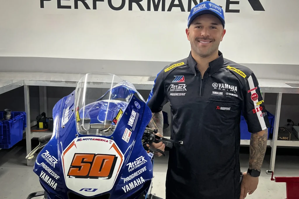 Bobby Fong Attack Performance Progressive Yamaha Racing Team