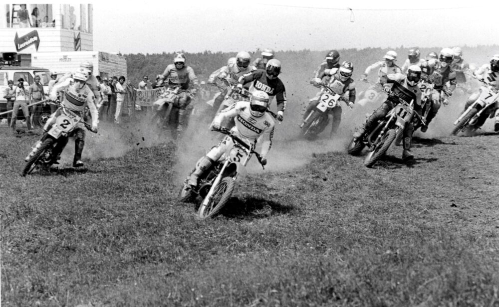 Throwback Thursday: André Malherbe Leads Canadian 500cc Motocross