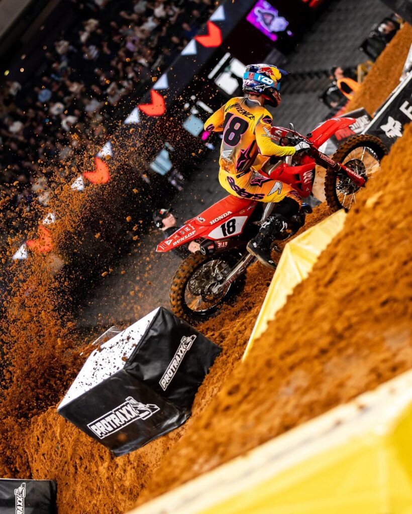 Cooper Webb at 2024 AUSX Round 5