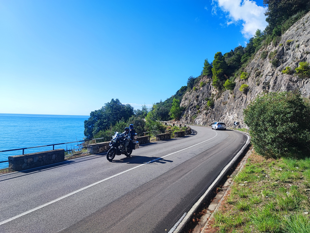 Edelweiss motorcycle tour Amalfi Coast