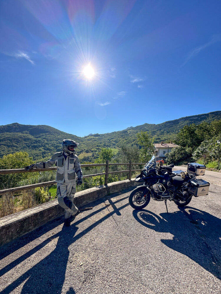 Edelweiss motorcycle tour Klim gear