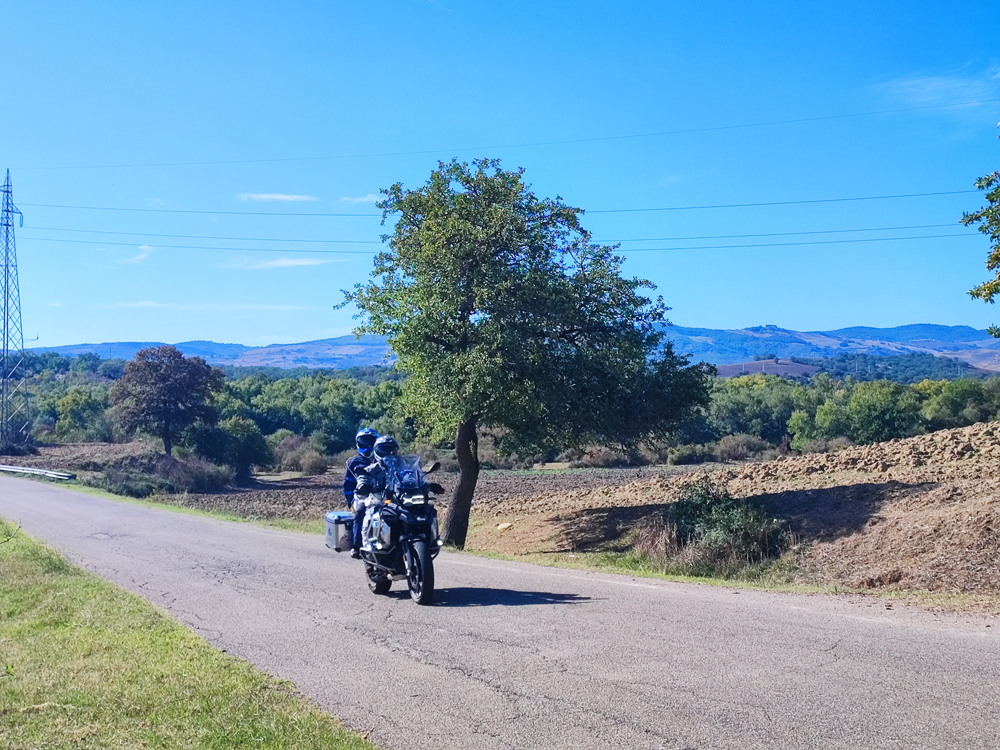 Edelweiss motorcycle tour wide-open roads