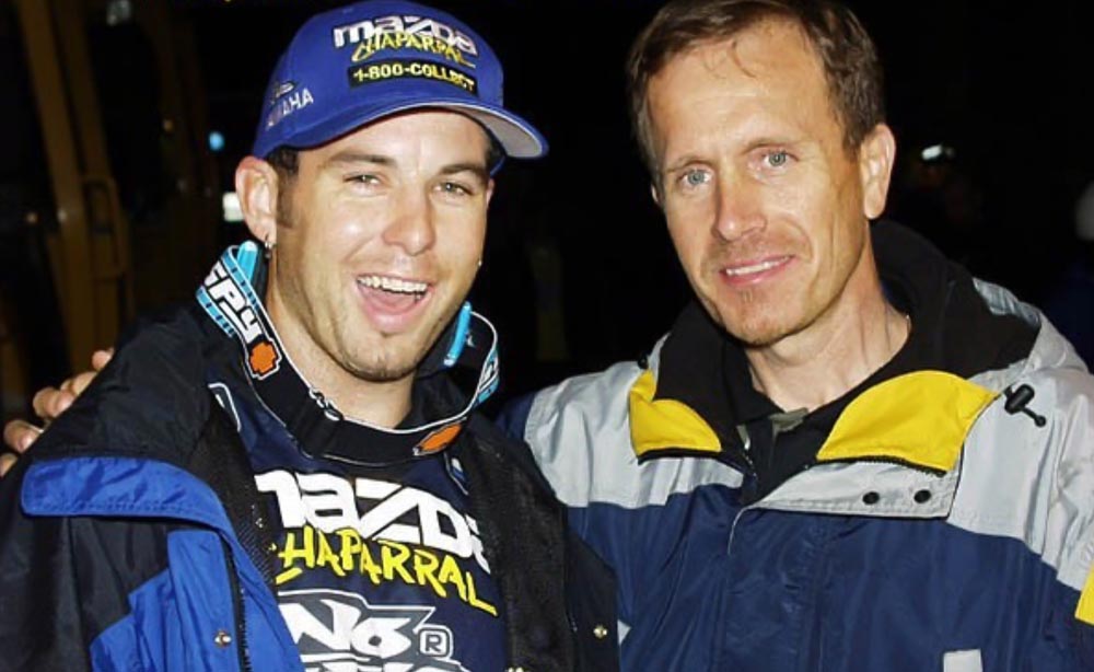 Gary Semics and Jeremy McGrath