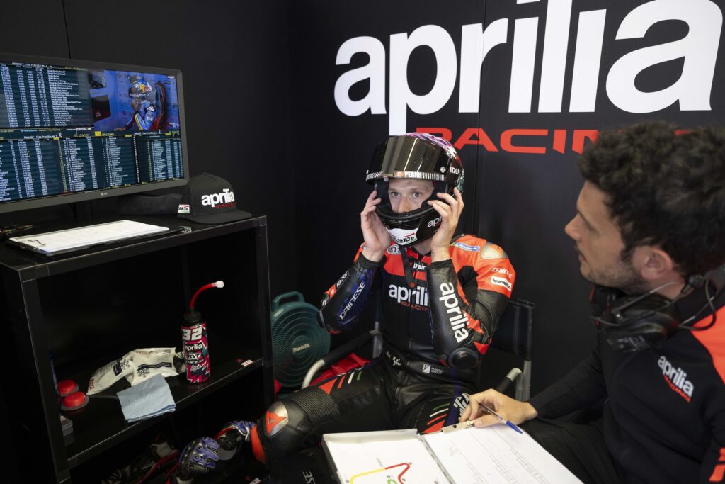 Lorenzo Savadori Aprilia MotoGP Racing
