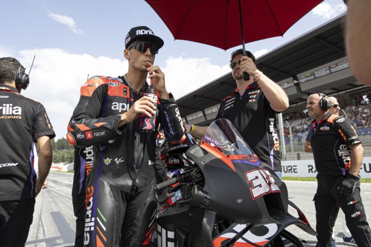 Lorenzo Savadori Aprilia MotoGP Racing
