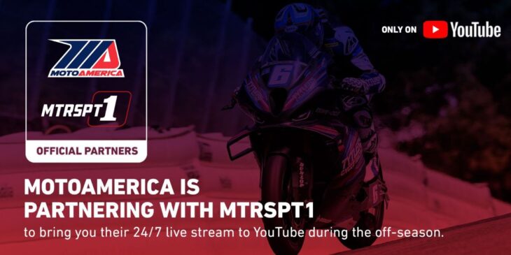 MTRSPT1 On MotoAmerica YouTube Channel