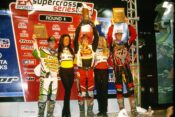 January of 2000 and the Phoenix Supercross at Bank One Ballpark (now Chase Field).