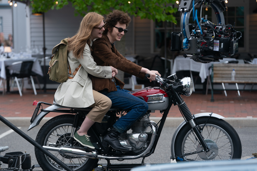 Triumph Bonneville T100 Featured in "A Complete Unknown" Movie
