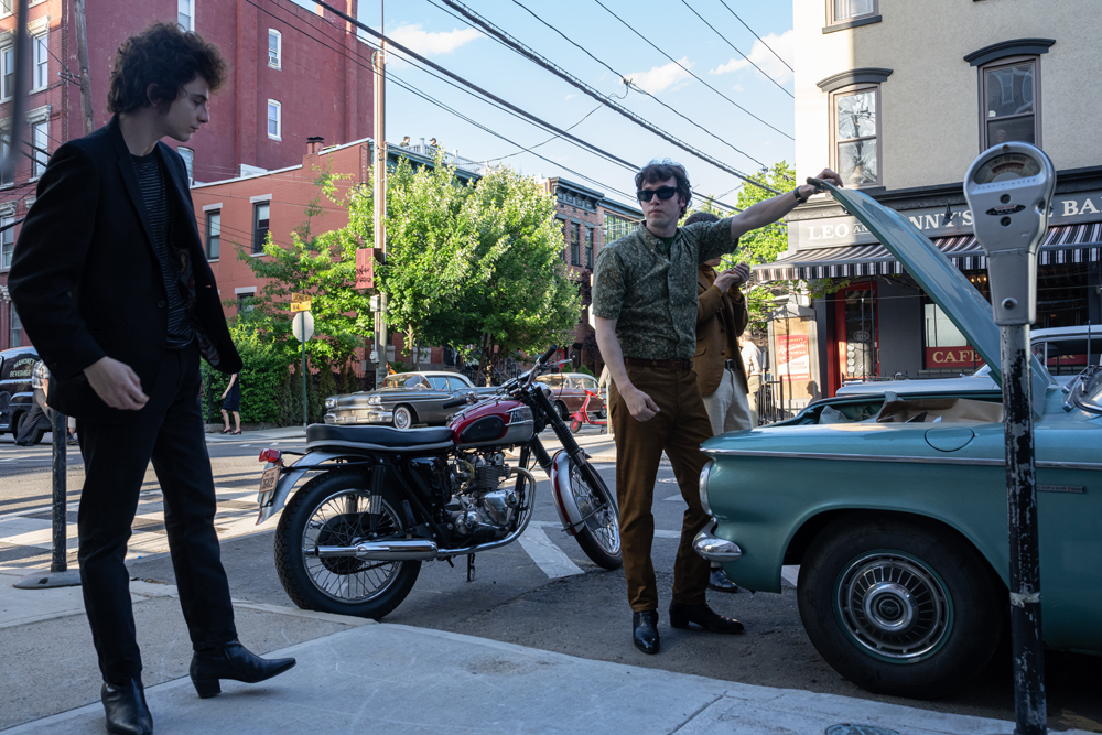 Triumph Bonneville T100 Featured in "A Complete Unknown" Movie