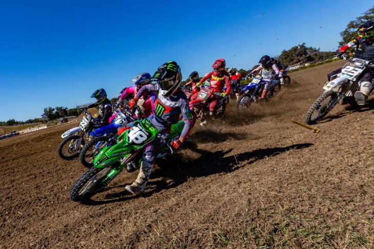 start of the 450 Pro Sport at 2024 Thor Mini O’s