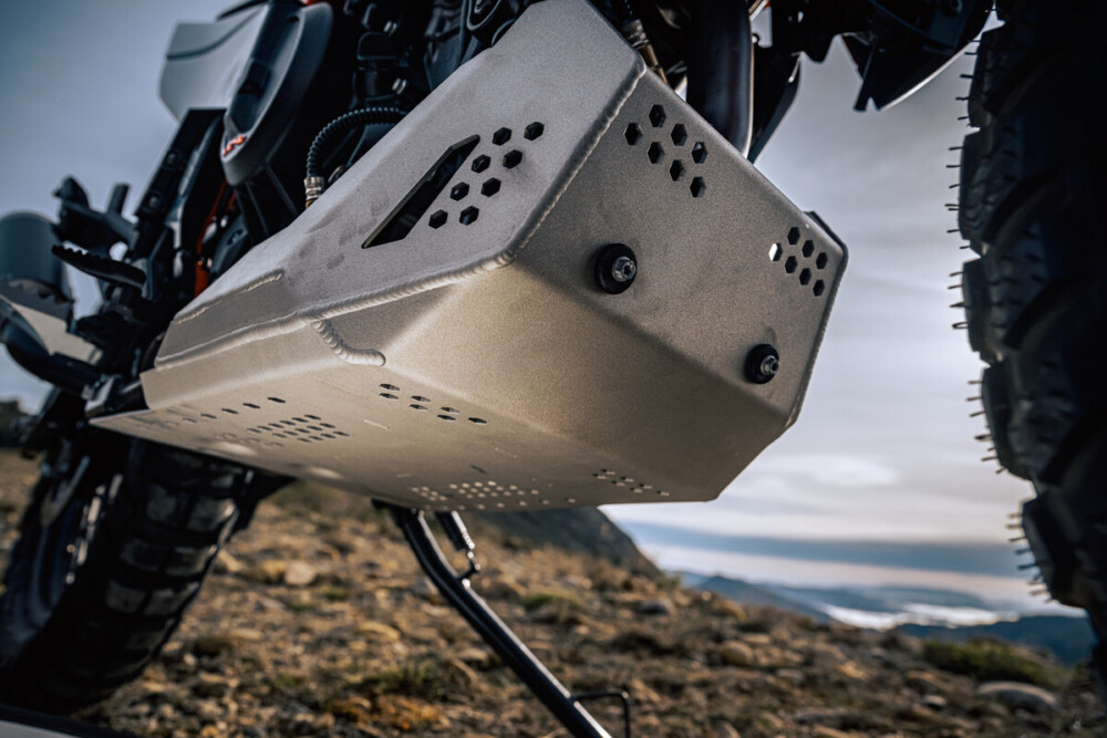 2025 KTM 390 Enduro R skid plate