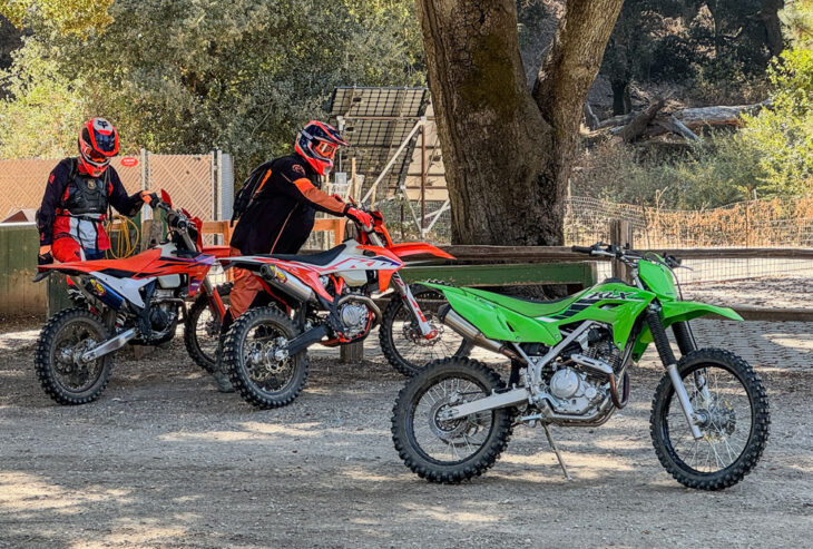 2025 Kawasaki KLX230R right side 2025 Kawasaki KLX230R right side