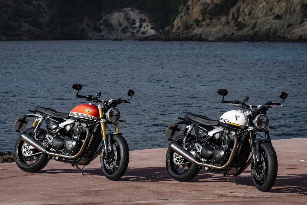 2025 Triumph Speed Twin 1200 RS & Speed Twin 1200 2025 Triumph Speed Twin 1200 RS & Speed Twin 1200