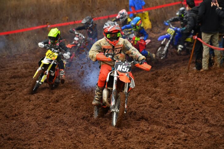 2025 AMA West Hare Scrambles racer