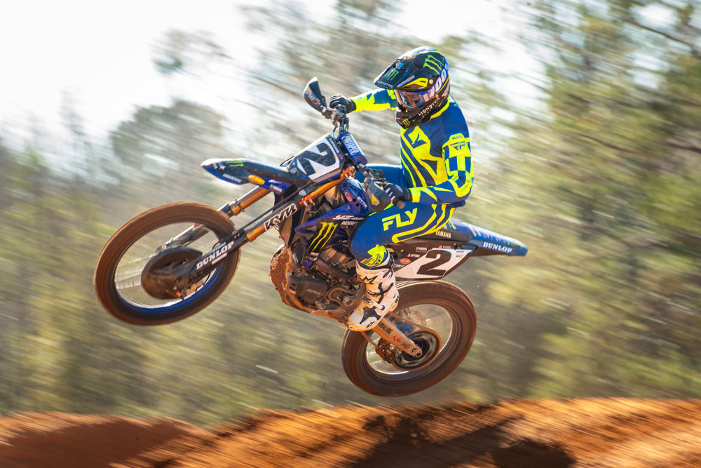 Cooper Webb wearing Fly Racing Lite LE Lancer Racewear