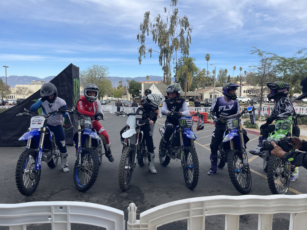Freestyle MX Stars at Big Air For Kids Fair at Loma Linda