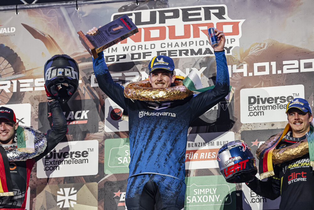 Husqvarna Factory Racing - Billy Bolt - 2025 FIM SuperEnduro World Championship - Round 2, Germany-2