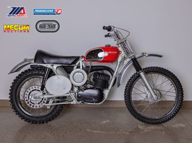 Mecum Auctions Back on Track 1968 Husqvarna 250